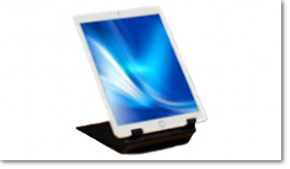 Holder til at placering af iPad og Tablets på et bord eller til montering på væggen.